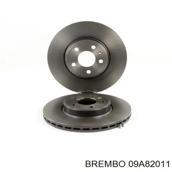 09A82011 Brembo диск гальмівний передній