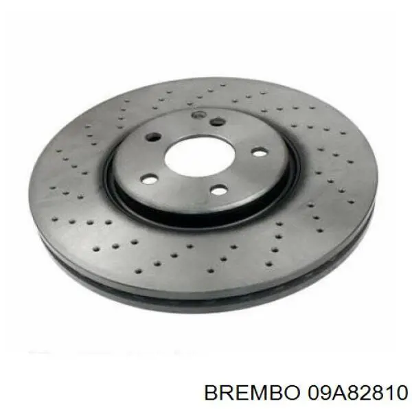 Диск гальмівний передній Brembo 09A82810