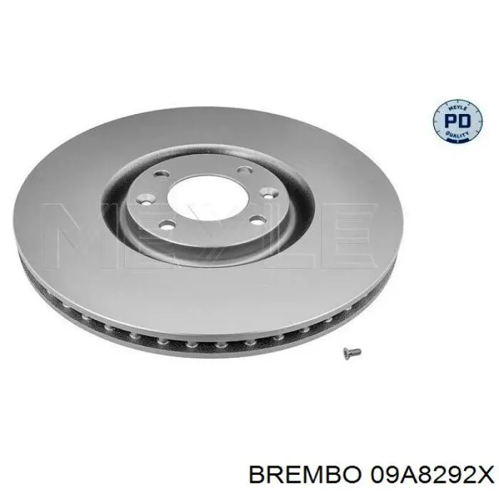 Диск переднього гальма Brembo 09A8292X ціна, від 69.64 USD