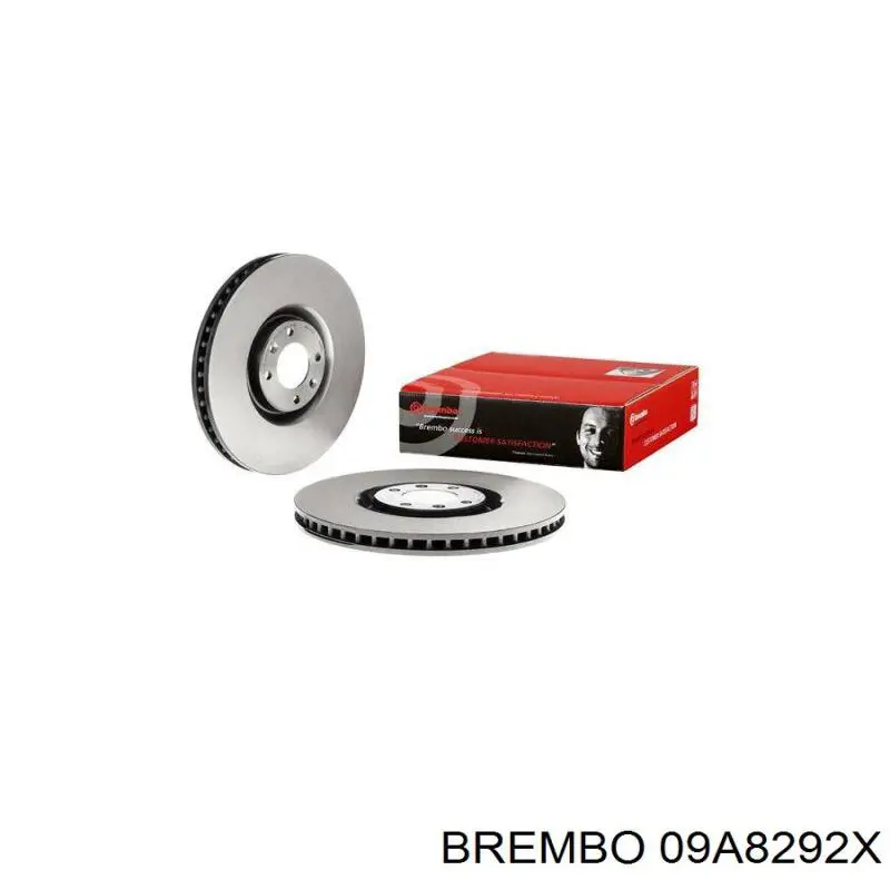 Купити 09A8292X Brembo Ротор гальмівний