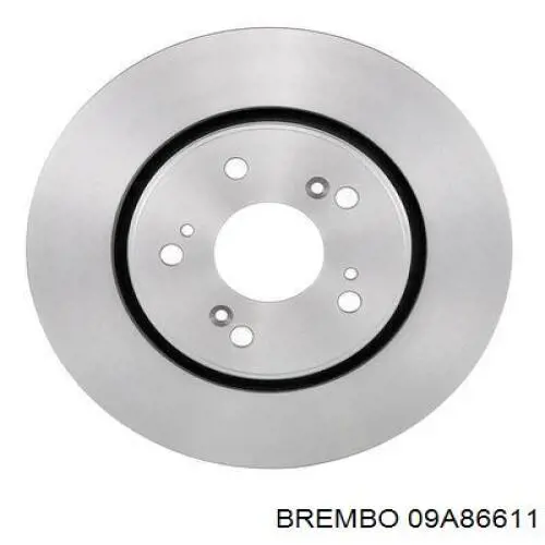 Гальмівні диски передні 09A86611 Brembo