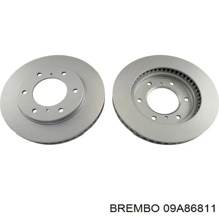 Гальмівні диски передні 09A86811 Brembo
