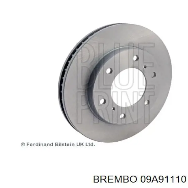 Купити 09A91110 Brembo Ротор гальмівний