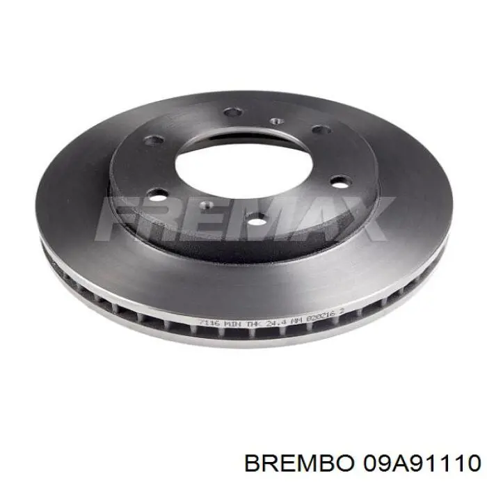 09A91110 Brembo Гальмо дискове переднє