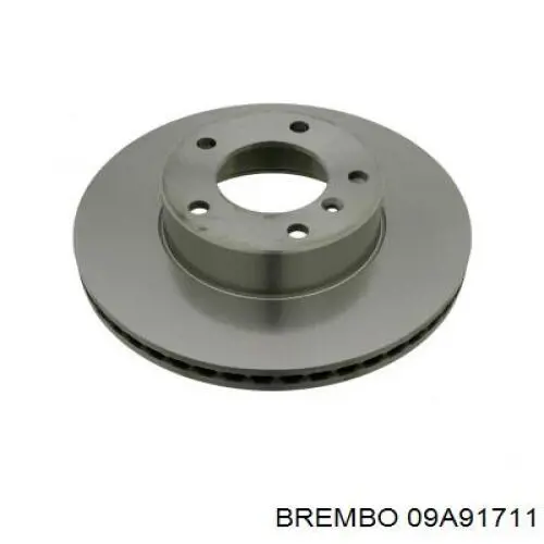 09A91711 Brembo Гальмо дискове переднє
