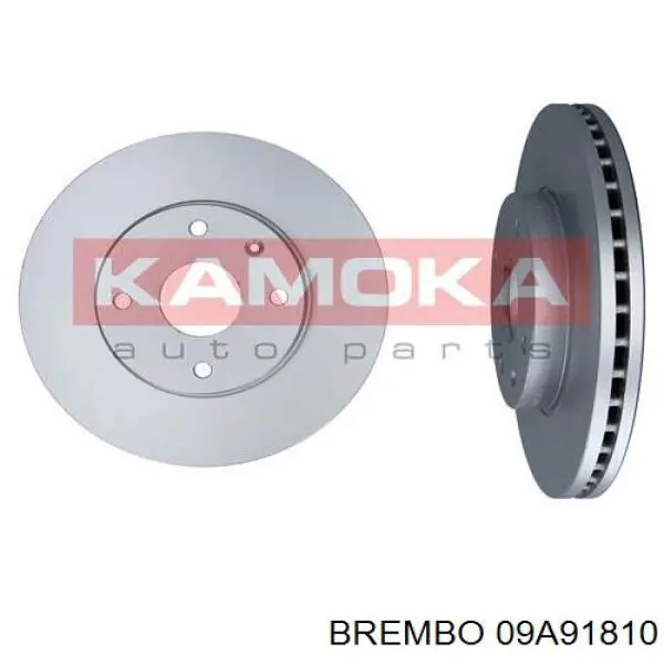 Гальмівні диски передні 09A91810 Brembo