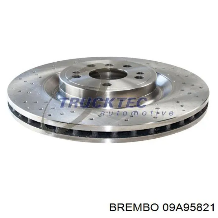 09A95821 Brembo диск гальмівний передній