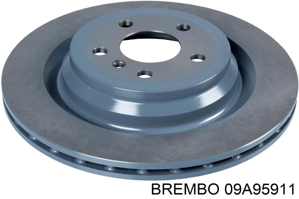 Купити 09A95911 Brembo Диск заднього гальма