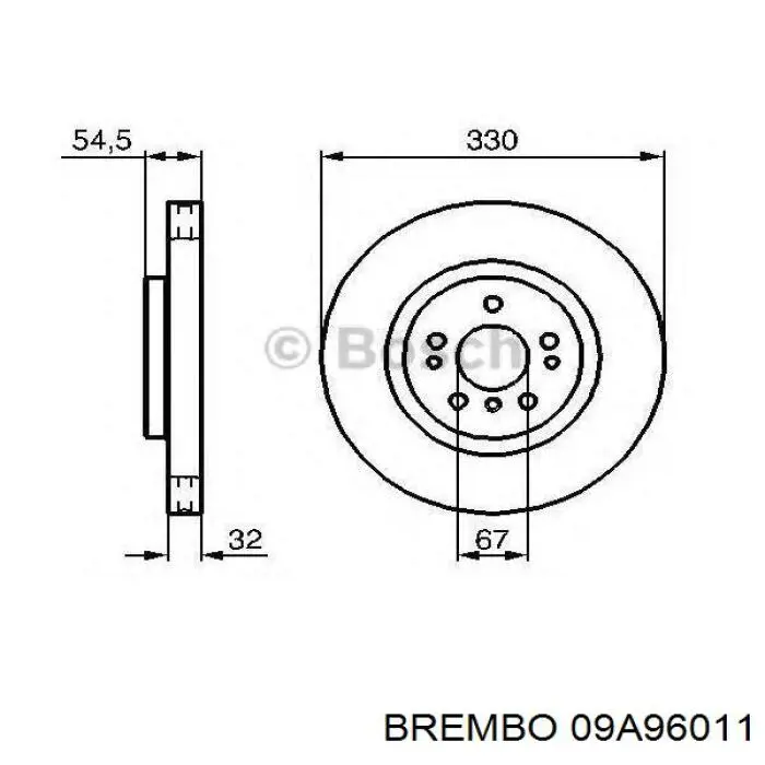 Купити BDS1694HC Jurid/Bendix Ротор гальмівний