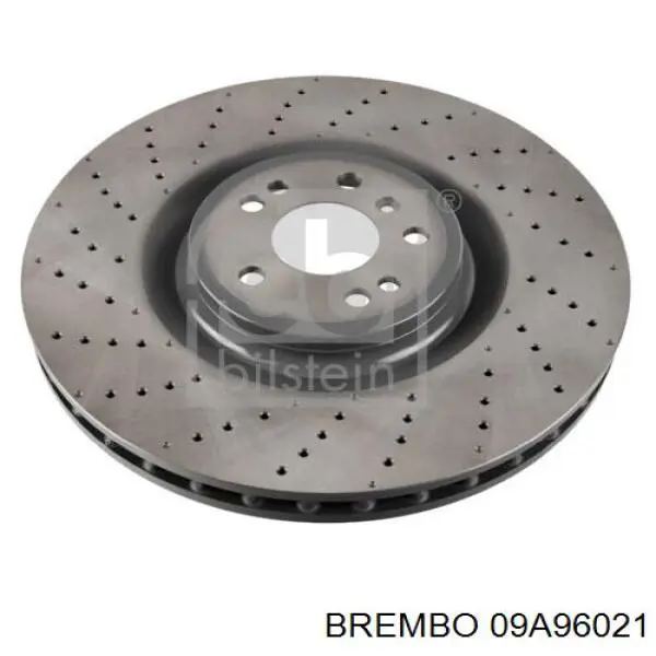 Диск гальмівний передній 09A96021 Brembo