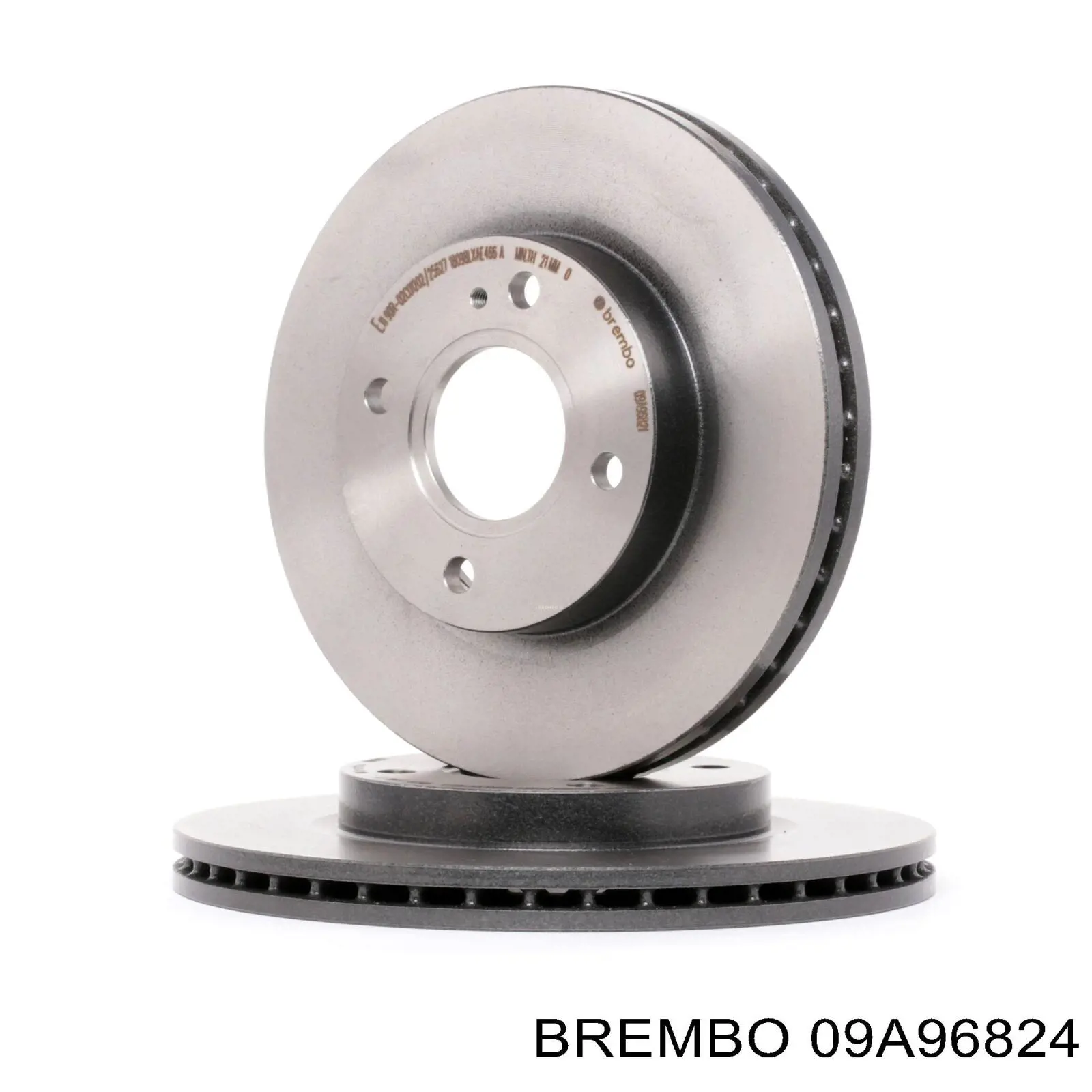 Диск гальмівний передній 09A96824 Brembo