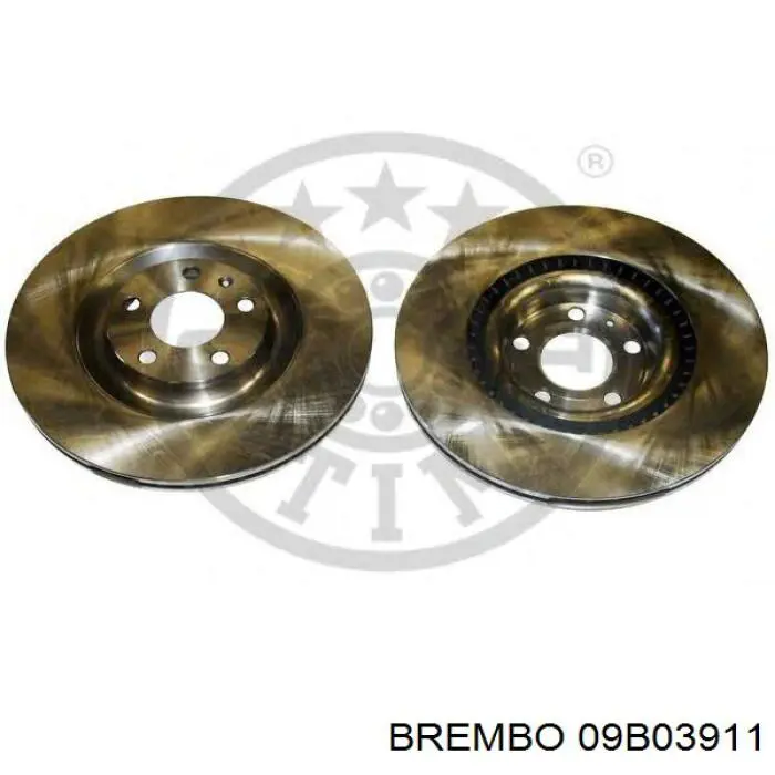 Купити 09B03911 Brembo Ротор гальмівний