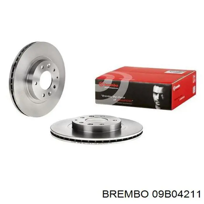 Гальмівні диски передні 09B04211 Brembo