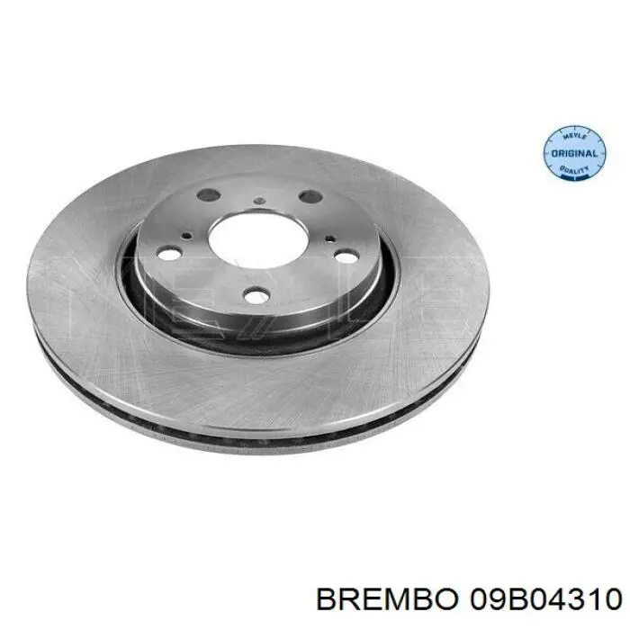 09B04310 Brembo Гальмо дискове переднє
