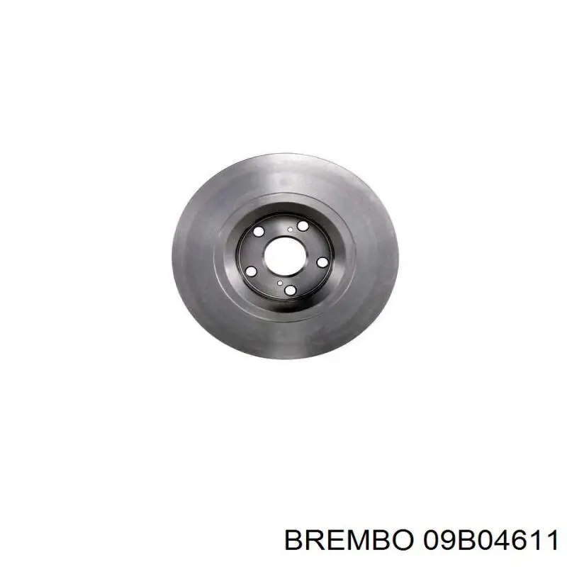 Купити 09B04611 Brembo Ротор гальмівний