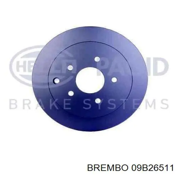 Гальмівні диски 09B26511 Brembo