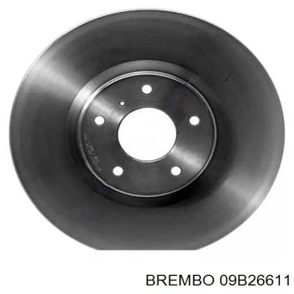 Купити 09B26611 Brembo Ротор гальмівний