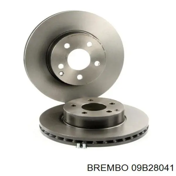 Диск переднього гальма Brembo 09B28041 ціна, від 61.07 USD
