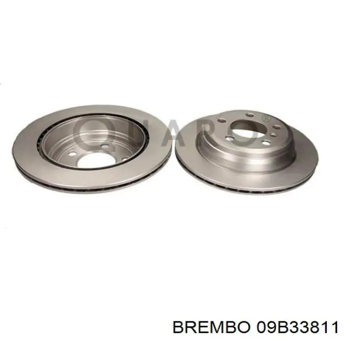 Задні дискові гальма Brembo 09B33811 ціна, від 64.20 USD