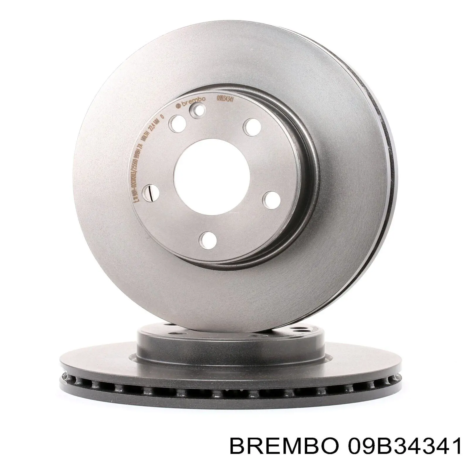 Диск переднього гальма Brembo 09B34341 ціна, від 52.99 USD