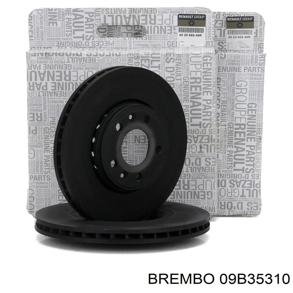 09B35310 Brembo Гальмо дискове переднє