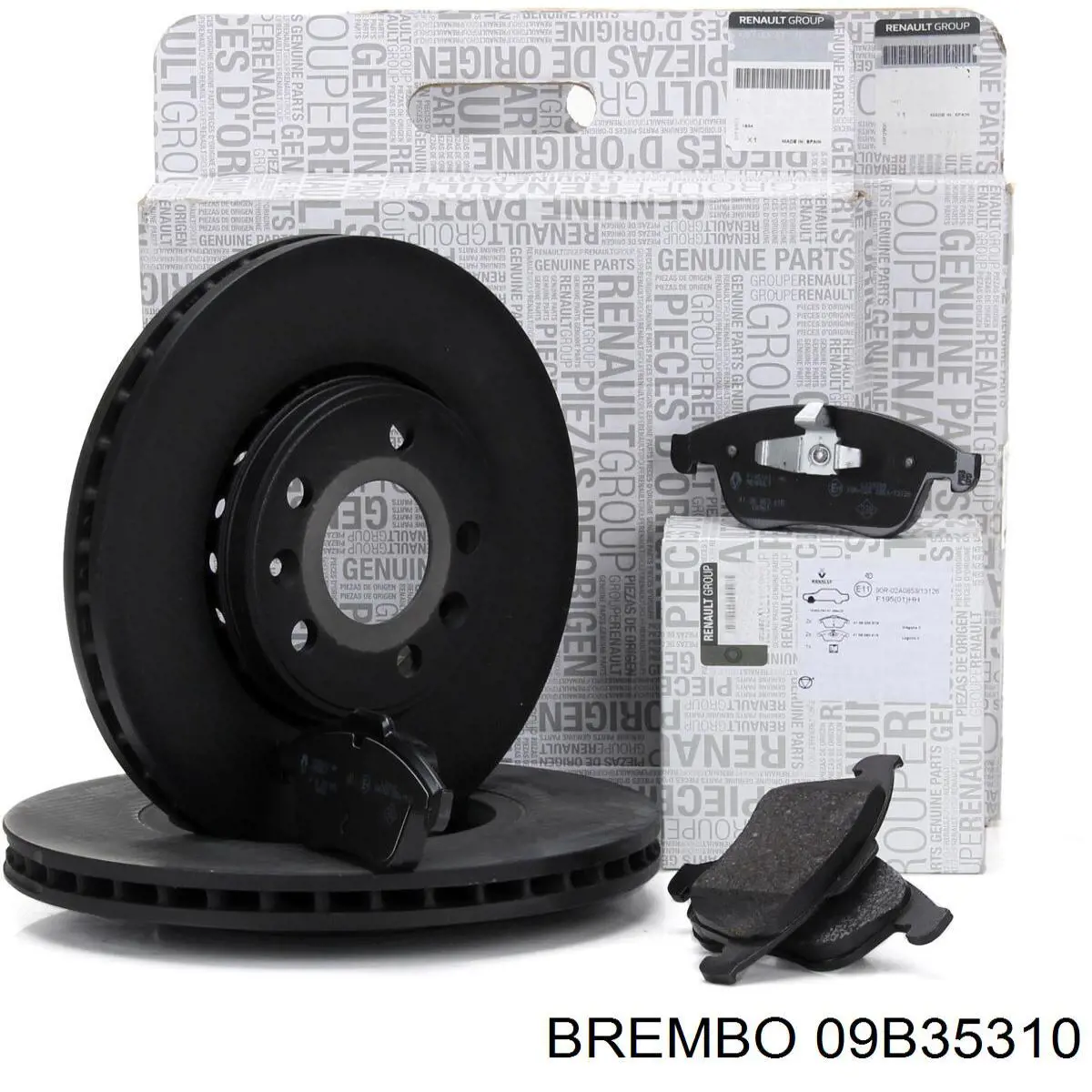 Гальмівні диски передні 09B35310 Brembo