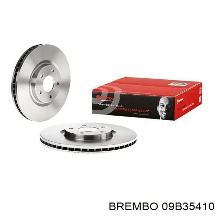 09B35410 Brembo диск гальмівний передній