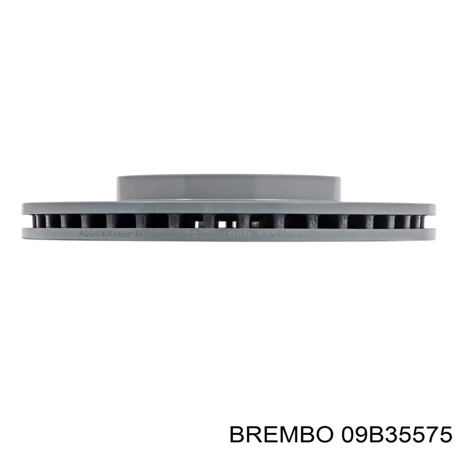 Диск переднього гальма Brembo 09B35575 ціна, від 49.88 USD