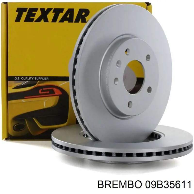 Диск переднього гальма Brembo 09B35611 ціна, від 66.91 USD