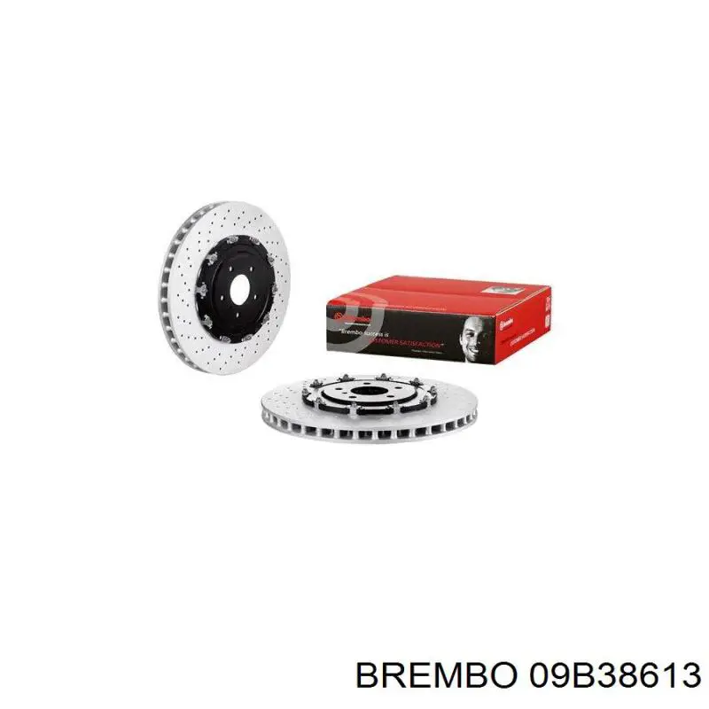 Гальмівні диски передні 09B38613 Brembo
