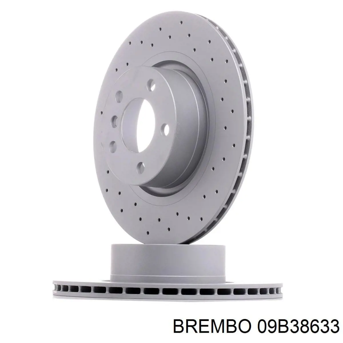 Диск гальмівний передній Brembo 09B38633