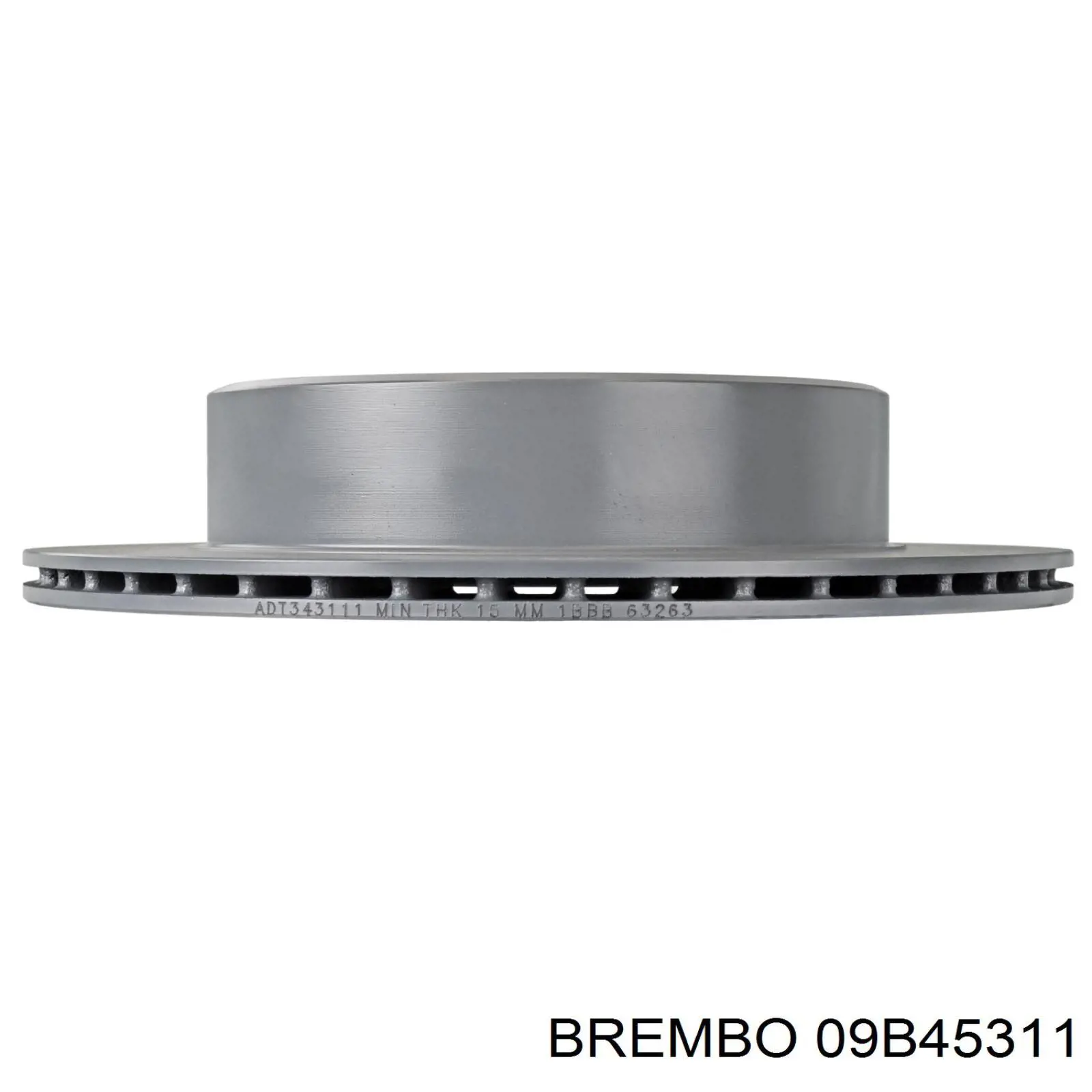 Диск гальмівний задній Brembo 09B45311
