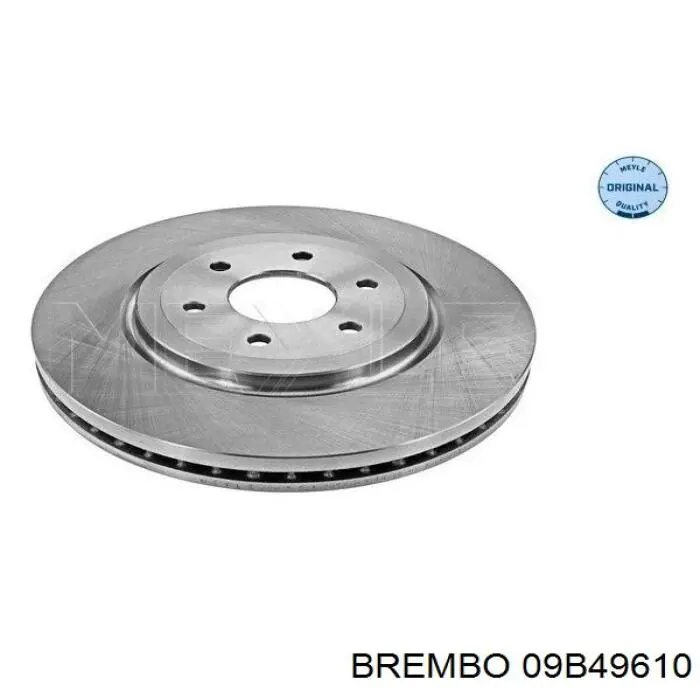 Диск гальмівний передній Brembo 09B49610