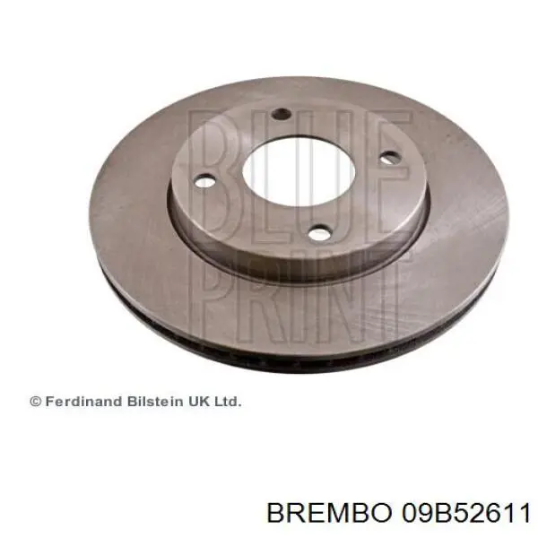 09B52611 Brembo диск гальмівний передній