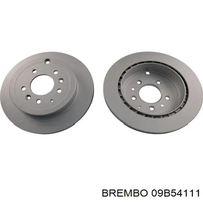 Диск гальмівний задній Brembo 09B54111