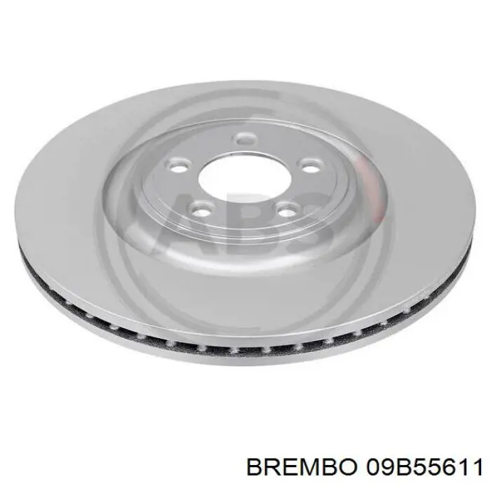 Диск переднього гальма Brembo 09B55611 ціна, від 100.27 USD