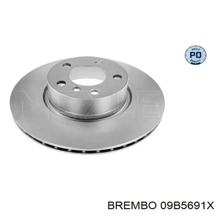Задні дискові гальма Brembo 09B5691X ціна, від 83.58 USD