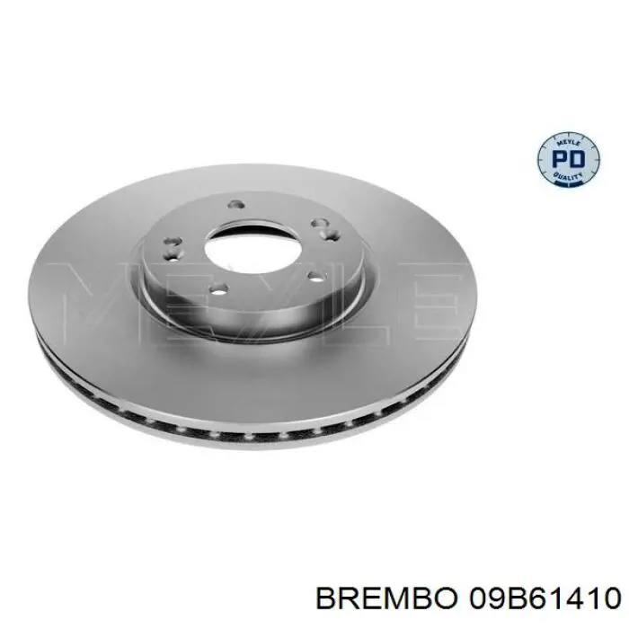 09B61410 Brembo диск гальмівний передній