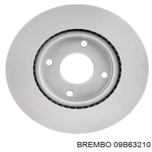 Купити 09B63210 Brembo Ротор гальмівний