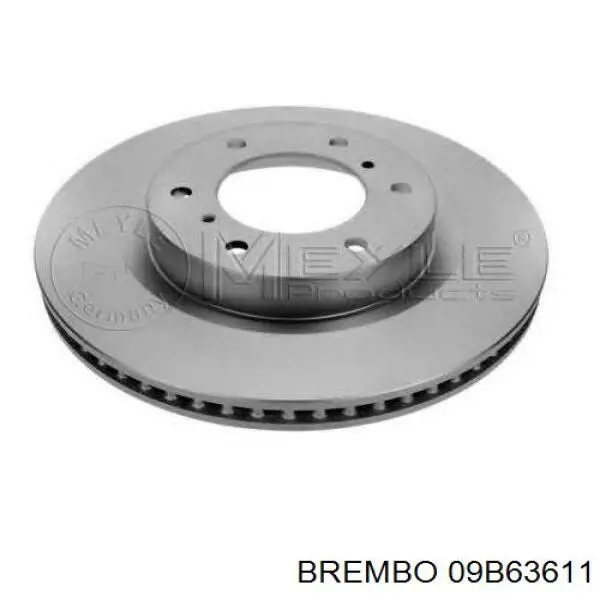 Диск переднього гальма Brembo 09B63611 ціна, від 68.36 USD