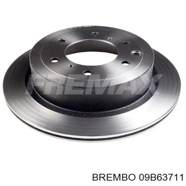 Гальмівні диски 09B63711 Brembo