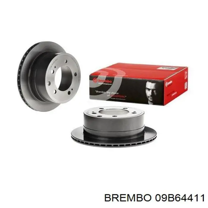 Диск гальмівний задній 09B64411 Brembo