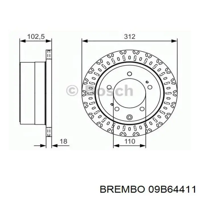 SD4668 Hi-q Дискові гальма