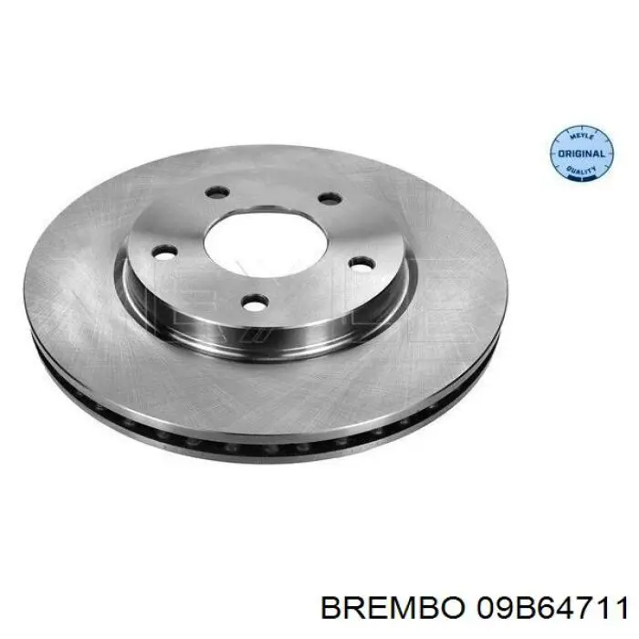 Диск гальмівний передній 09B64711 Brembo