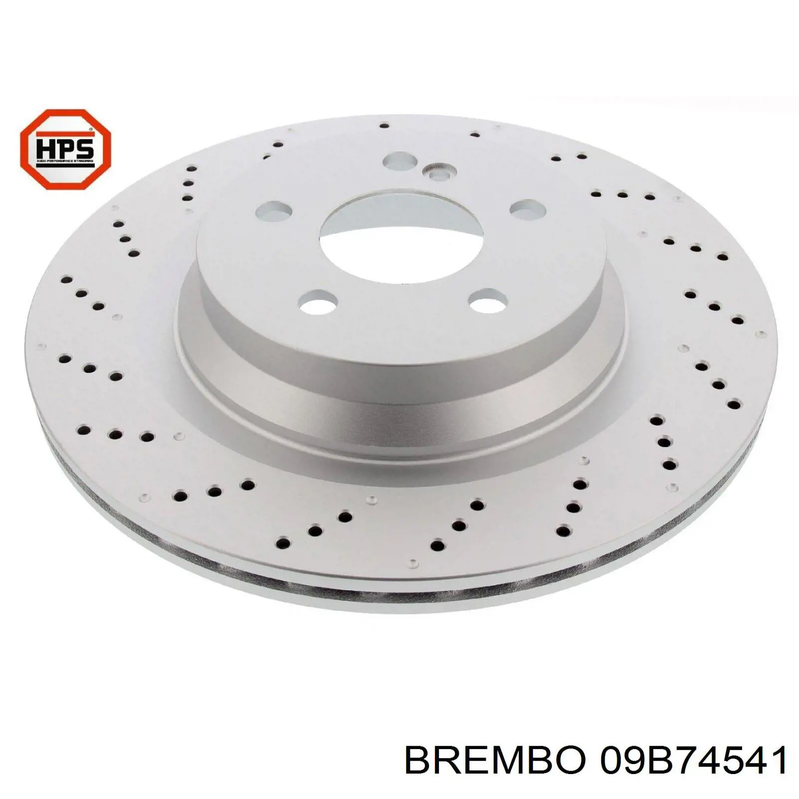 09B74541 Brembo диск гальмівний задній