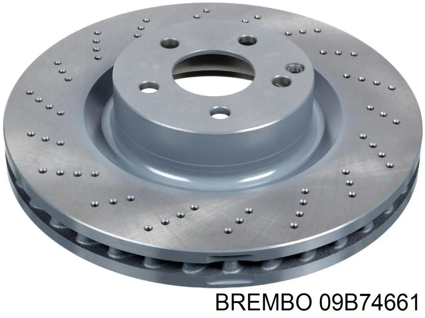 09B74661 Brembo диск гальмівний передній
