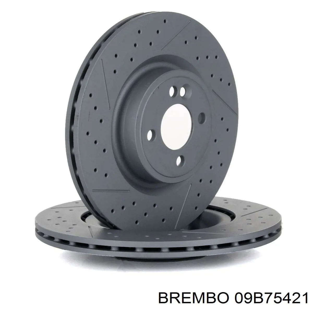 Гальмівні диски передні 09B75421 Brembo