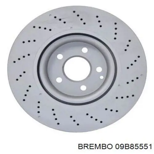 Гальмівні диски передні 09B85551 Brembo