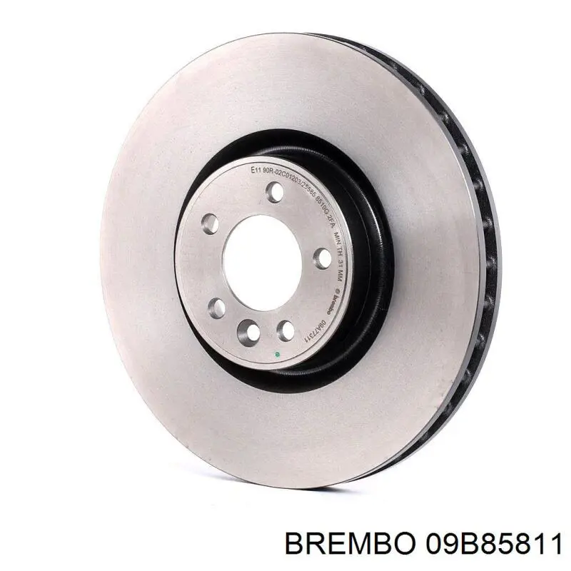Диск переднього гальма Brembo 09B85811 ціна, від 107.76 USD