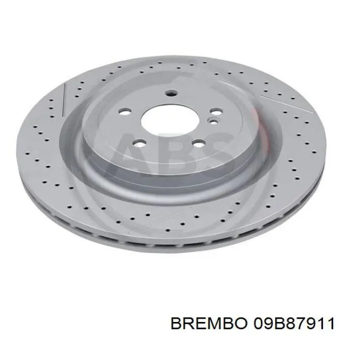 09B87911 Brembo Гальмо дискове переднє